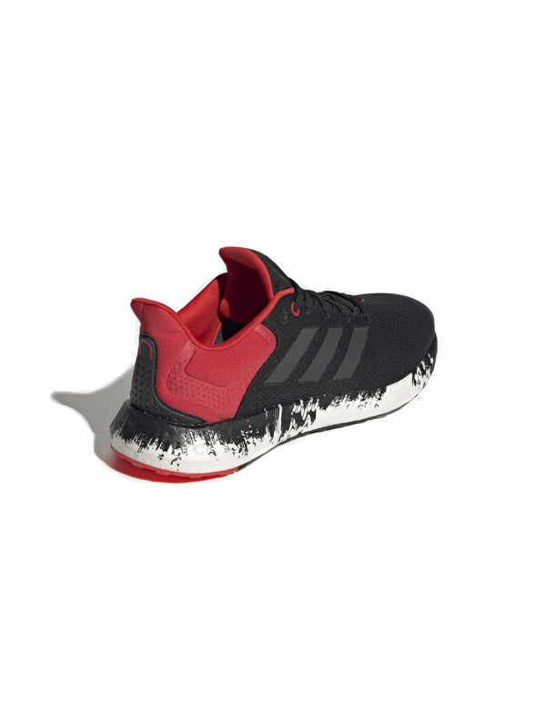 Adidas PureBoost 21 Black Vivid Red