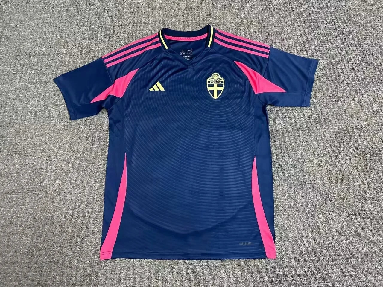 2024 Sweden away soccer jersey