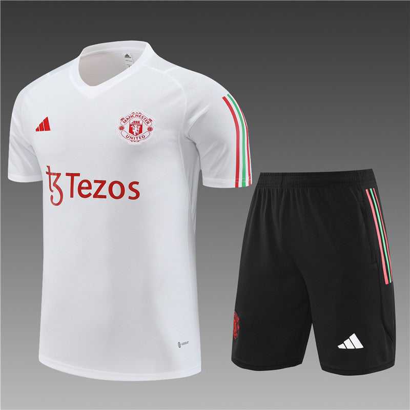 2324 short sleeve Manchester United white