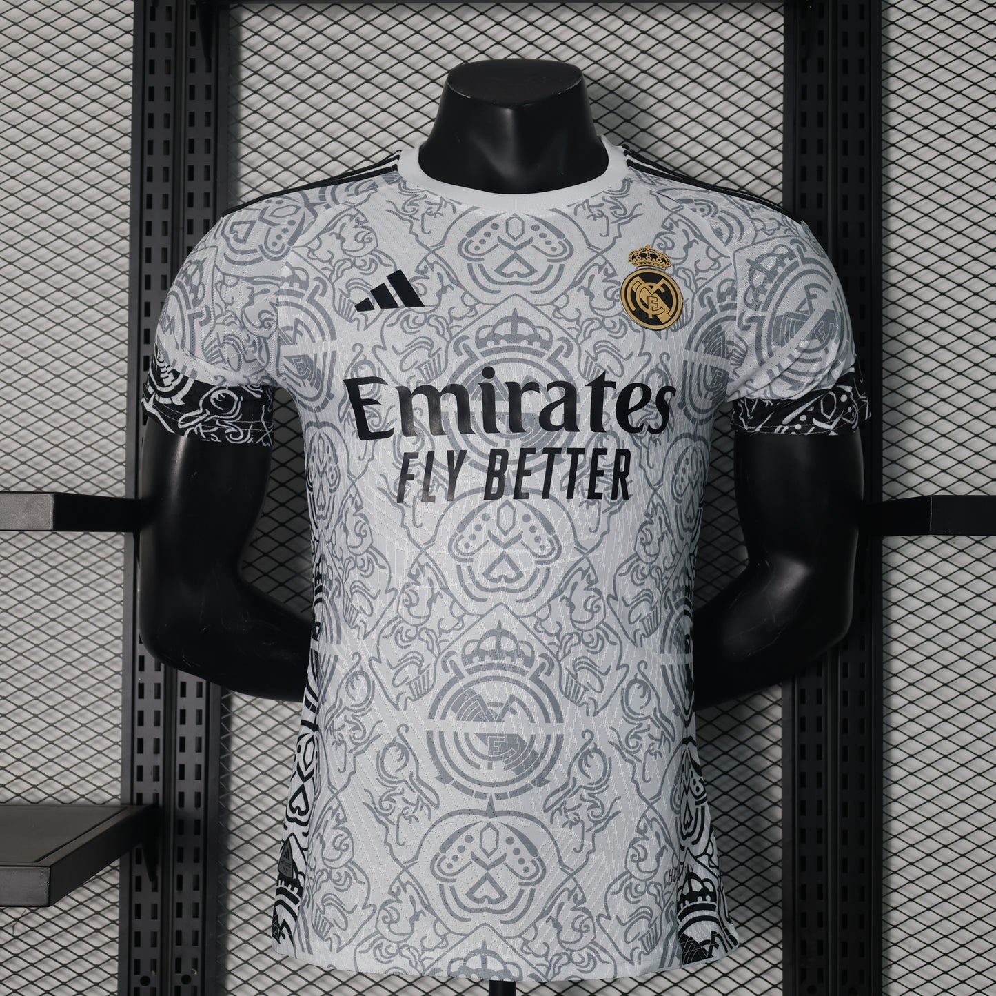23-24 R MAD white special player version jersey