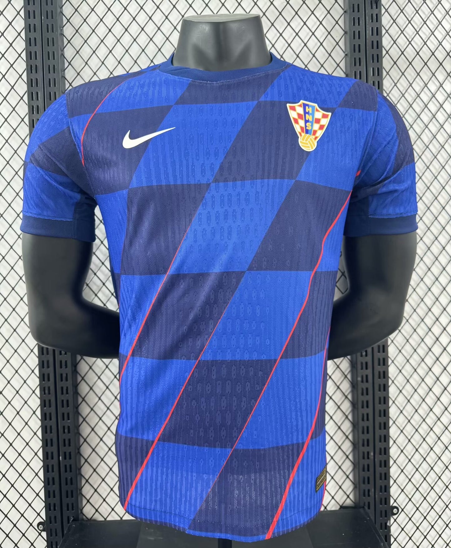 2024 Croatia away player version soccer jersey