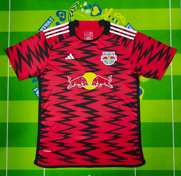24-25 New york away red jersey