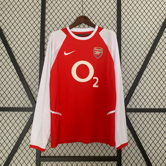 Retro long sleeve Arsenal 02/04