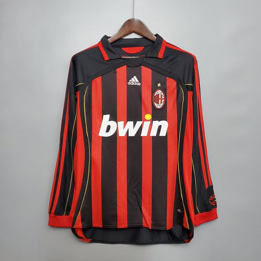 Retro 06/07 AC Milan Long sleeve home