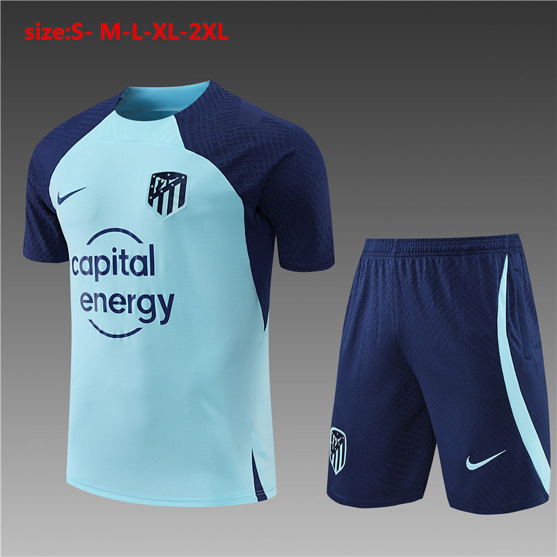 2223 Short Sleeve Atletico Light Blue