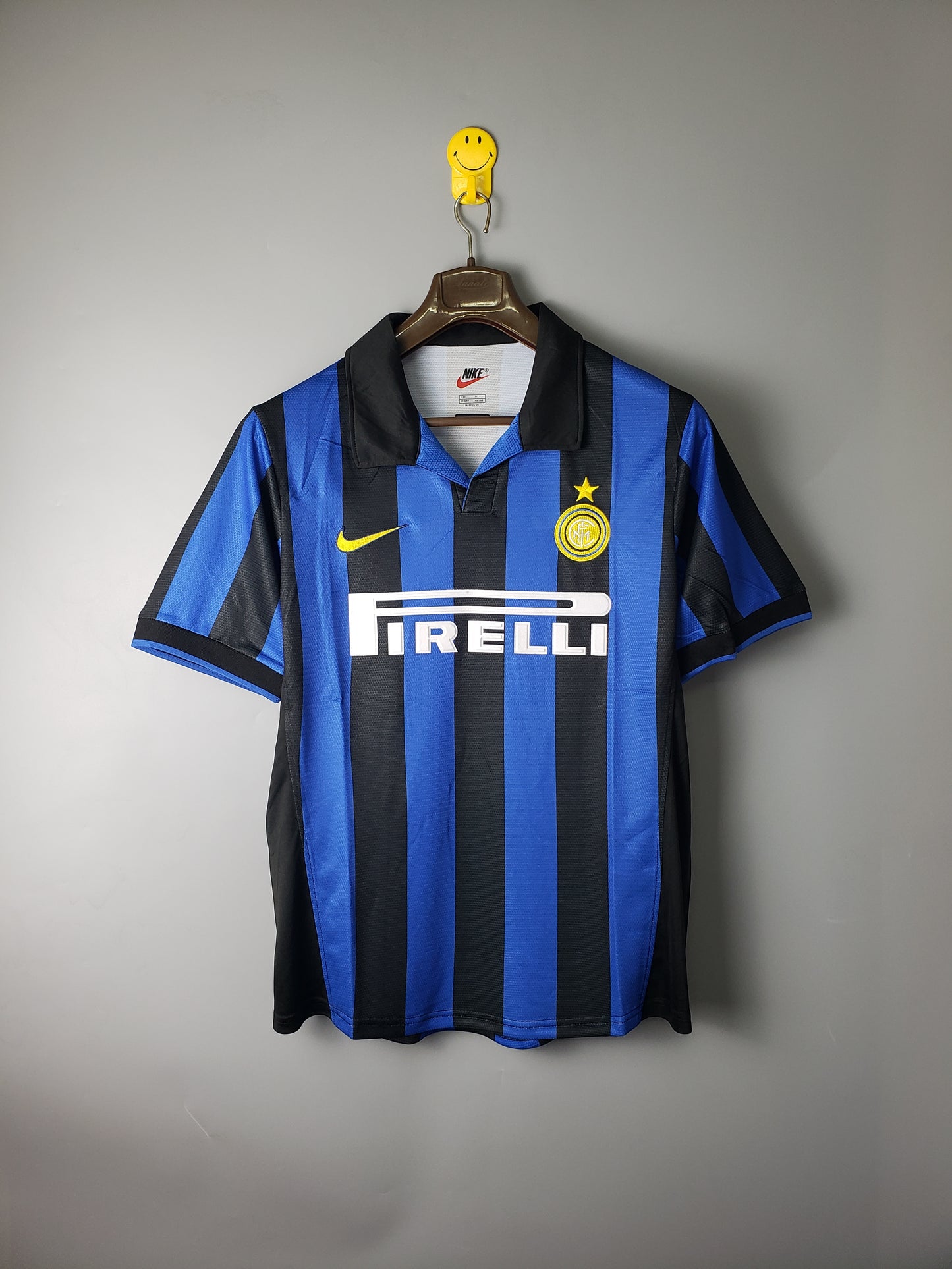 1998 models short-sleeved retro Inter