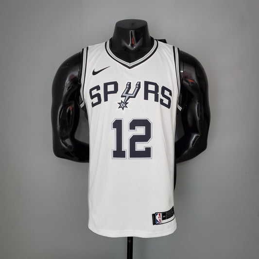 ALDRIDGE#12 Spurs White NBA Jersey S-XXL