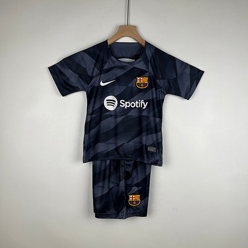 23/24 Kids Goalkeeper Barcelona Black