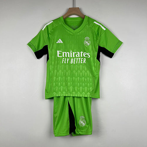 23/24 Kids Goalkeeper Real Madrid Green