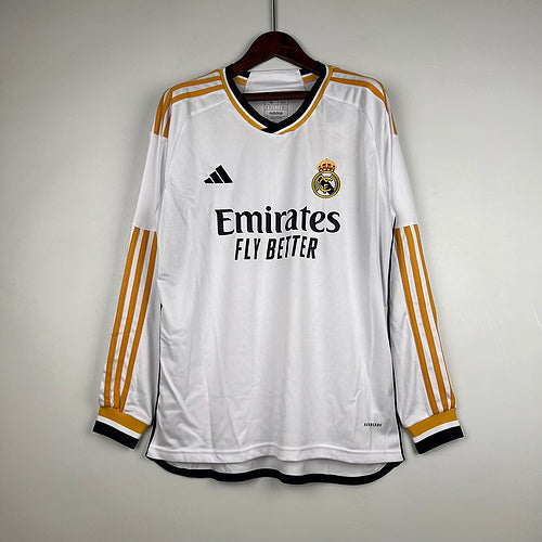 23/24 Long Sleeve Real Madrid Home