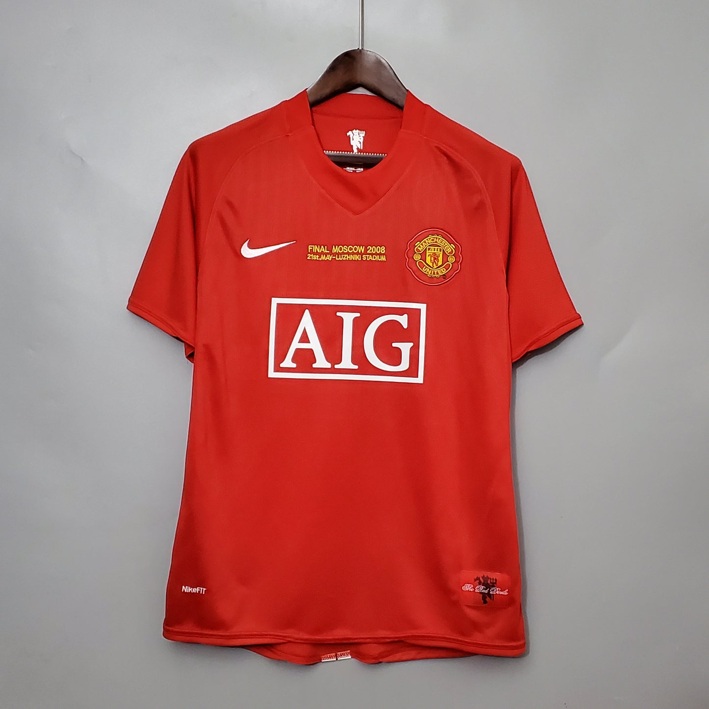 Retro 07/08 M-U Champions League version home