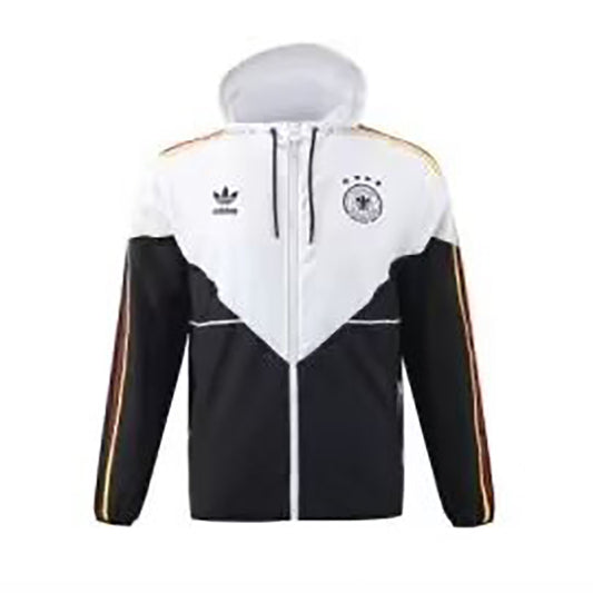 2024 Germany white and black windbreaker