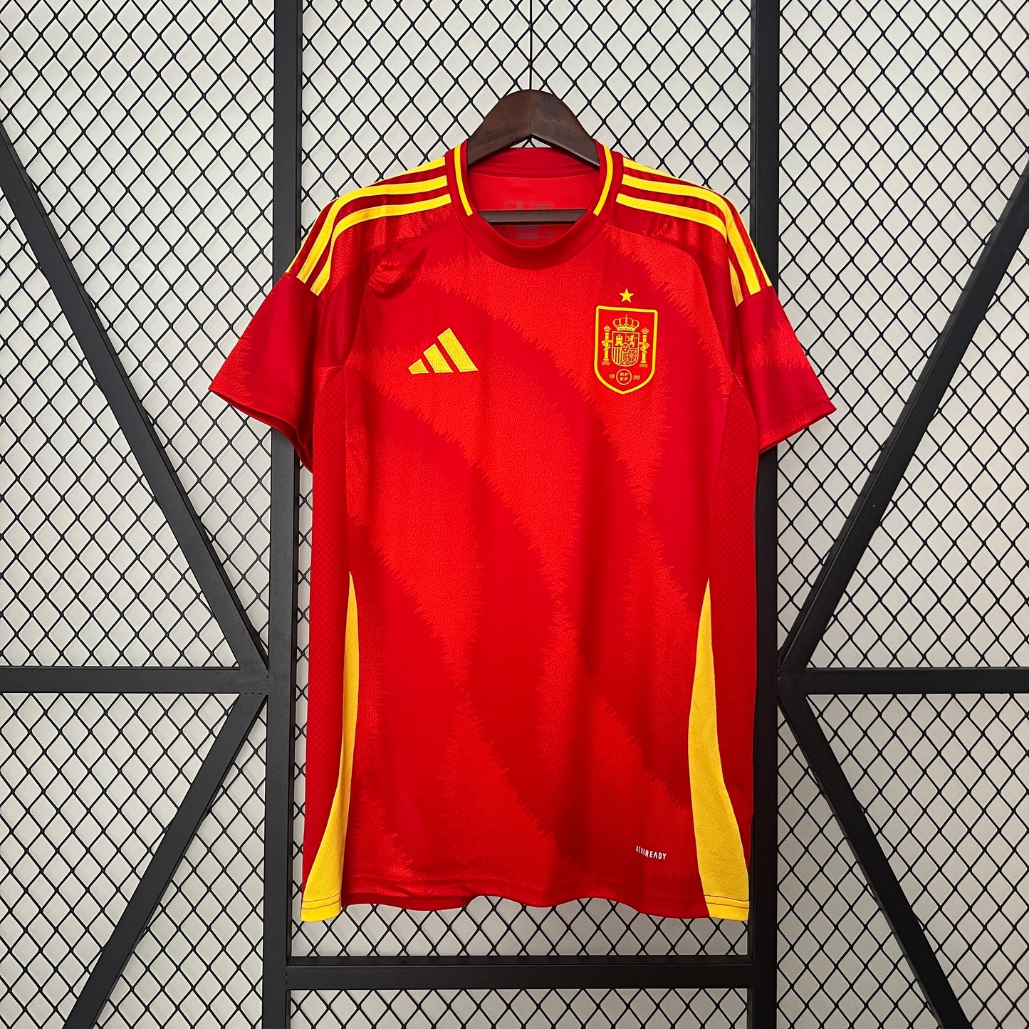 2024 Spain home red soccer jersey