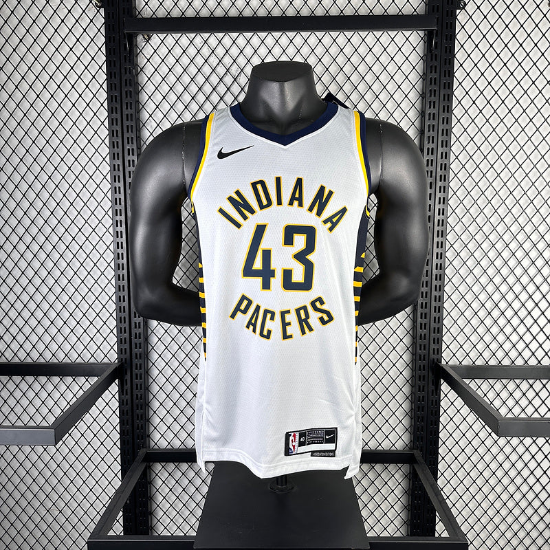 Pacers white 43 SIAKAM