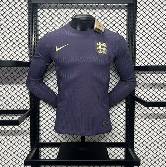 2024 England away long sleeve player version jersey