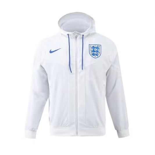 2024 England white windbreaker