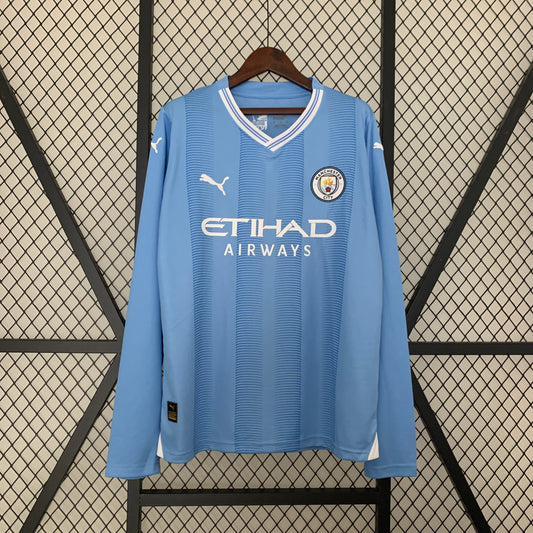 23/24 Long sleeve Manchester City home