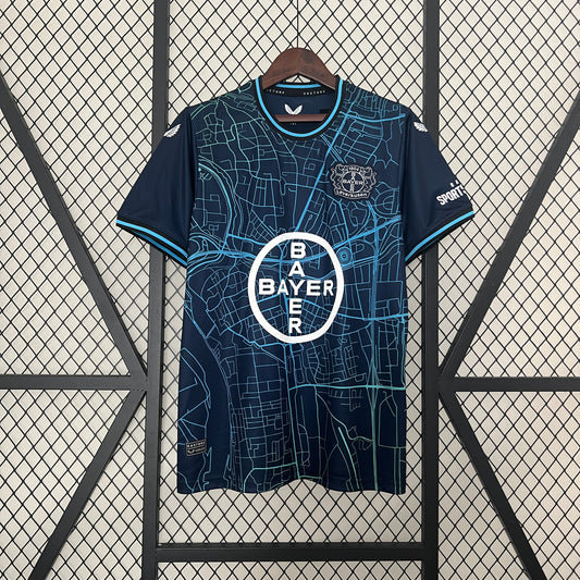 23-24 Leverkusen blue special edition jersey