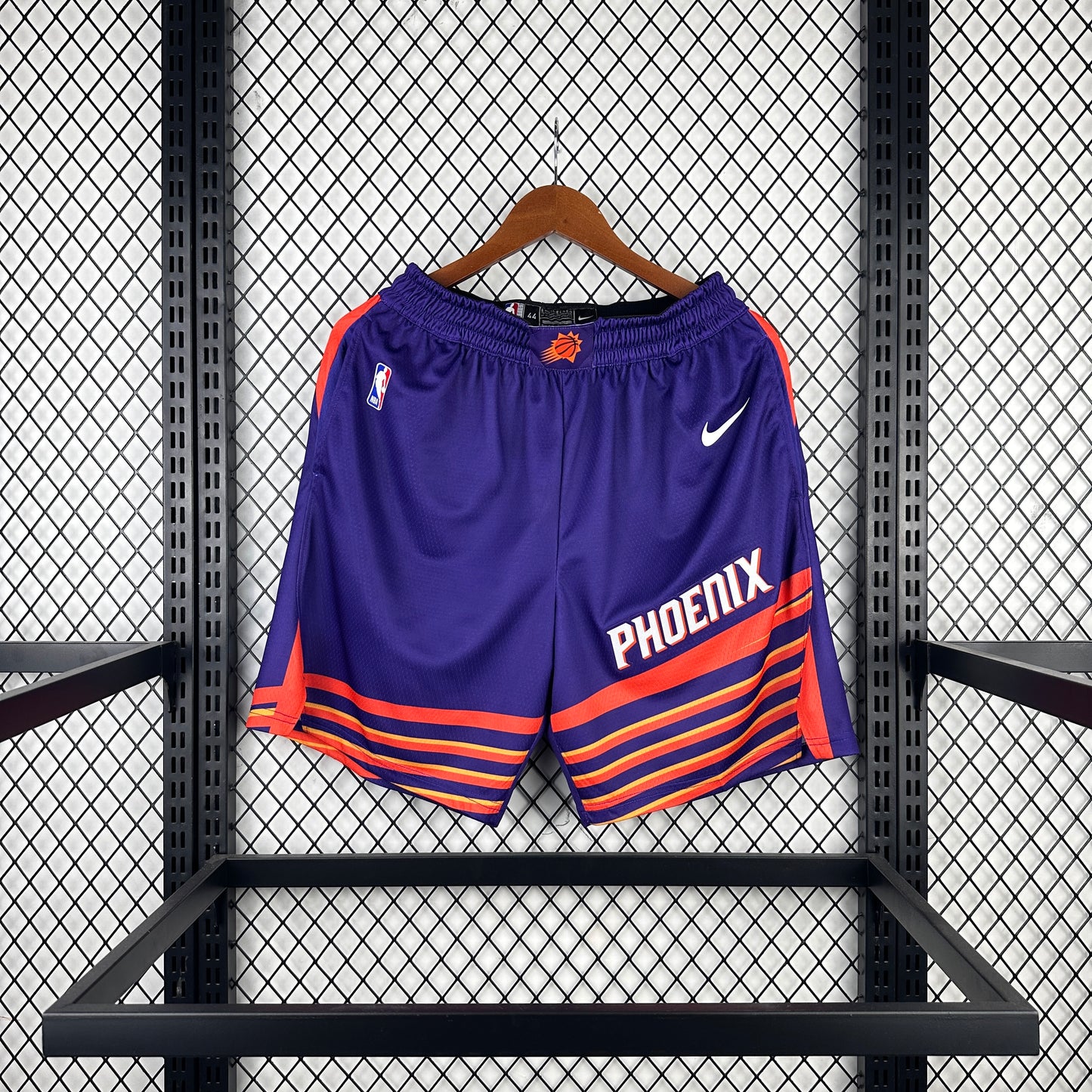 Suns away purple NBA shorts