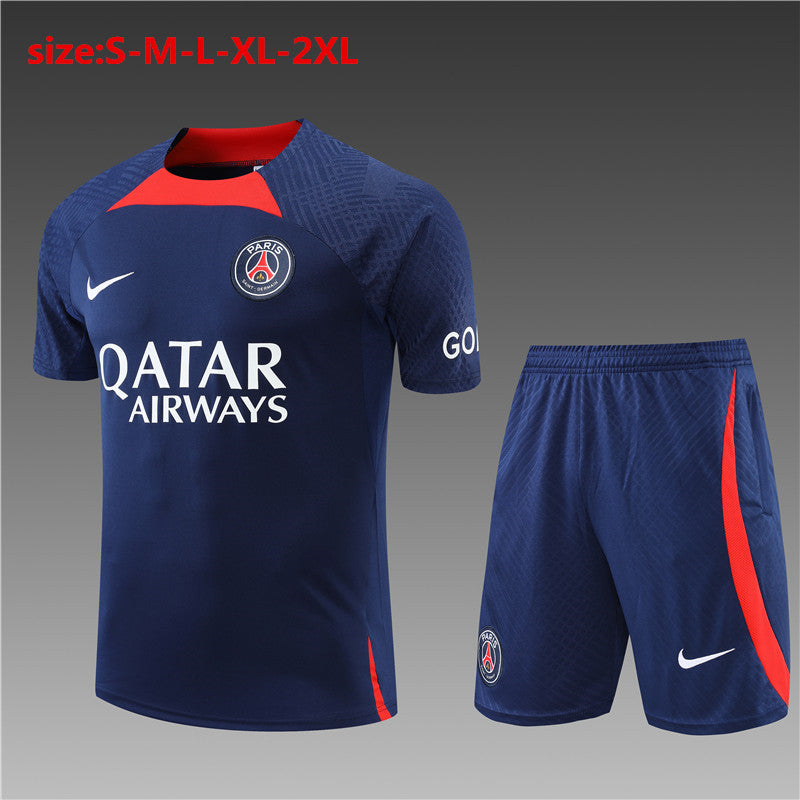 2223 Short Sleeve Paris Royal Blue