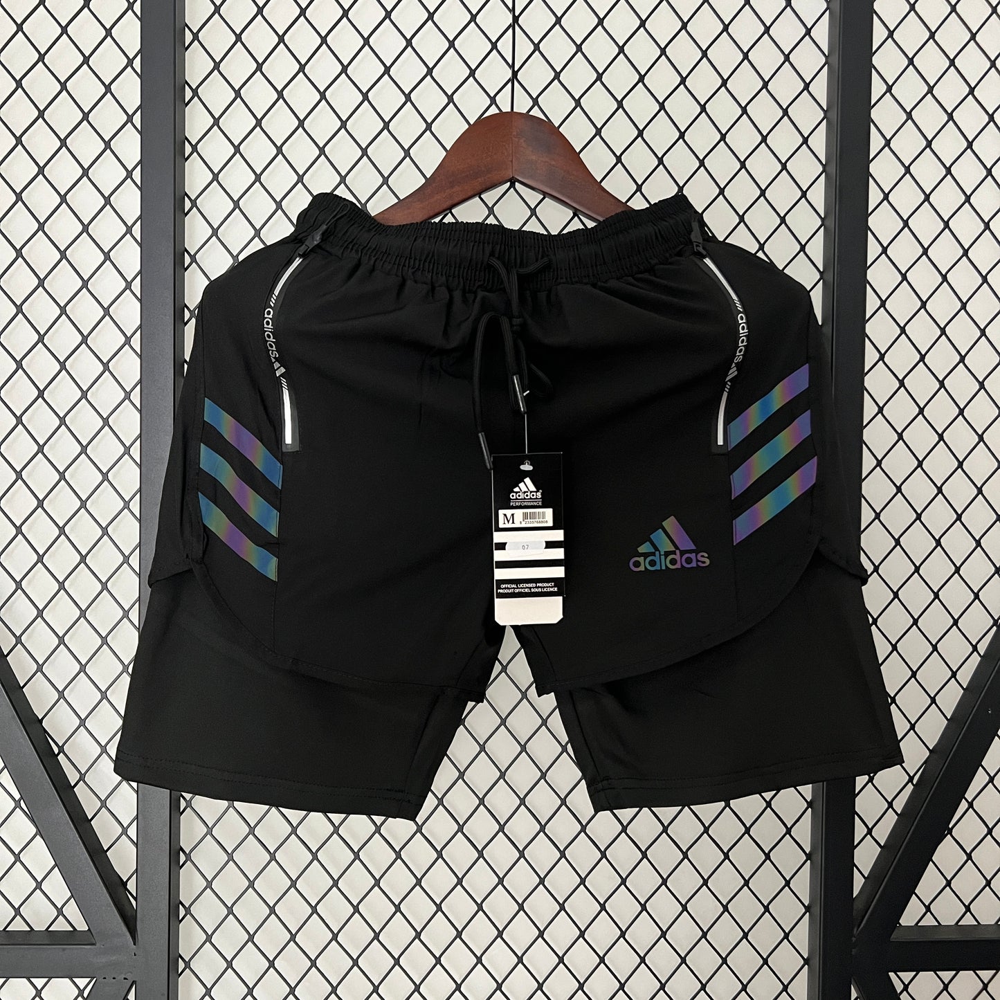 Adiddas black casual shorts