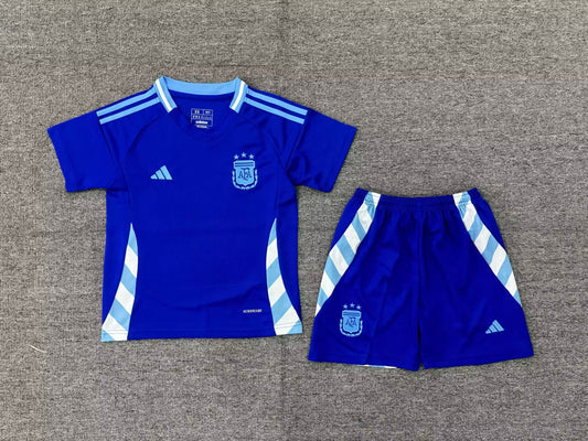 2024 Argentina away blue kid kit