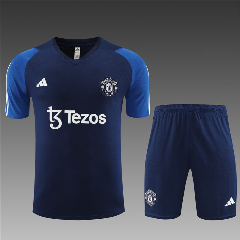 2324 Short Sleeve Manchester United Royal Blue