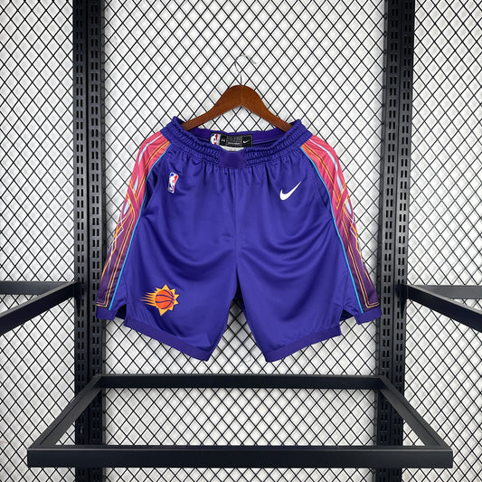 Suns city edtion purple NBA shorts