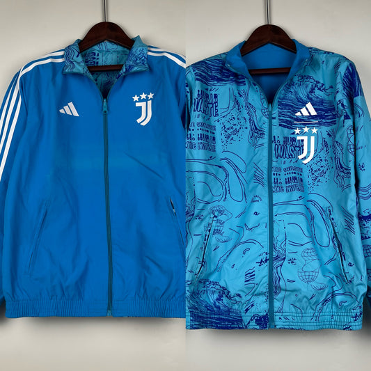 23/24 Juventus Trench Coat Reversible