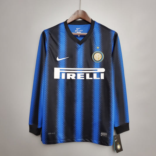 Retro long-sleeved 10/11 Inter Milan home