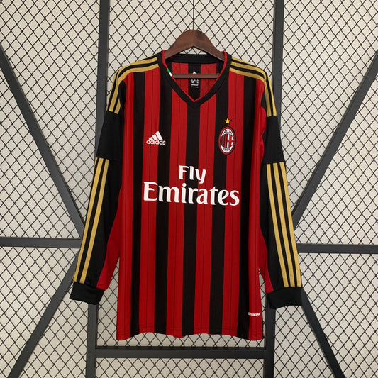 Retro long sleeve AC13/14 Milan home