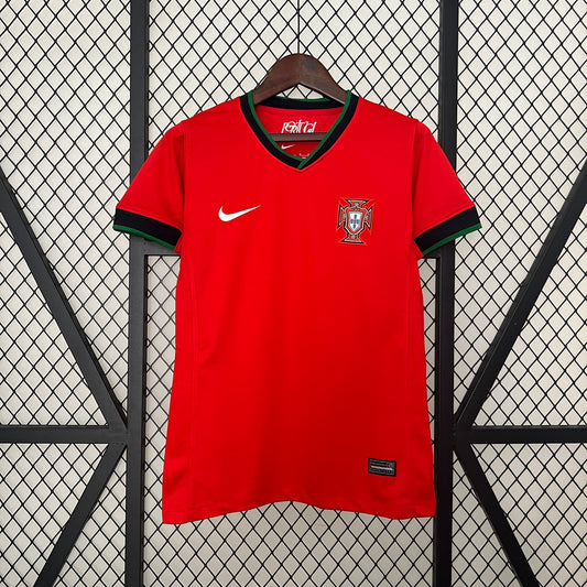 2024 Portugal home woman soccer jersey