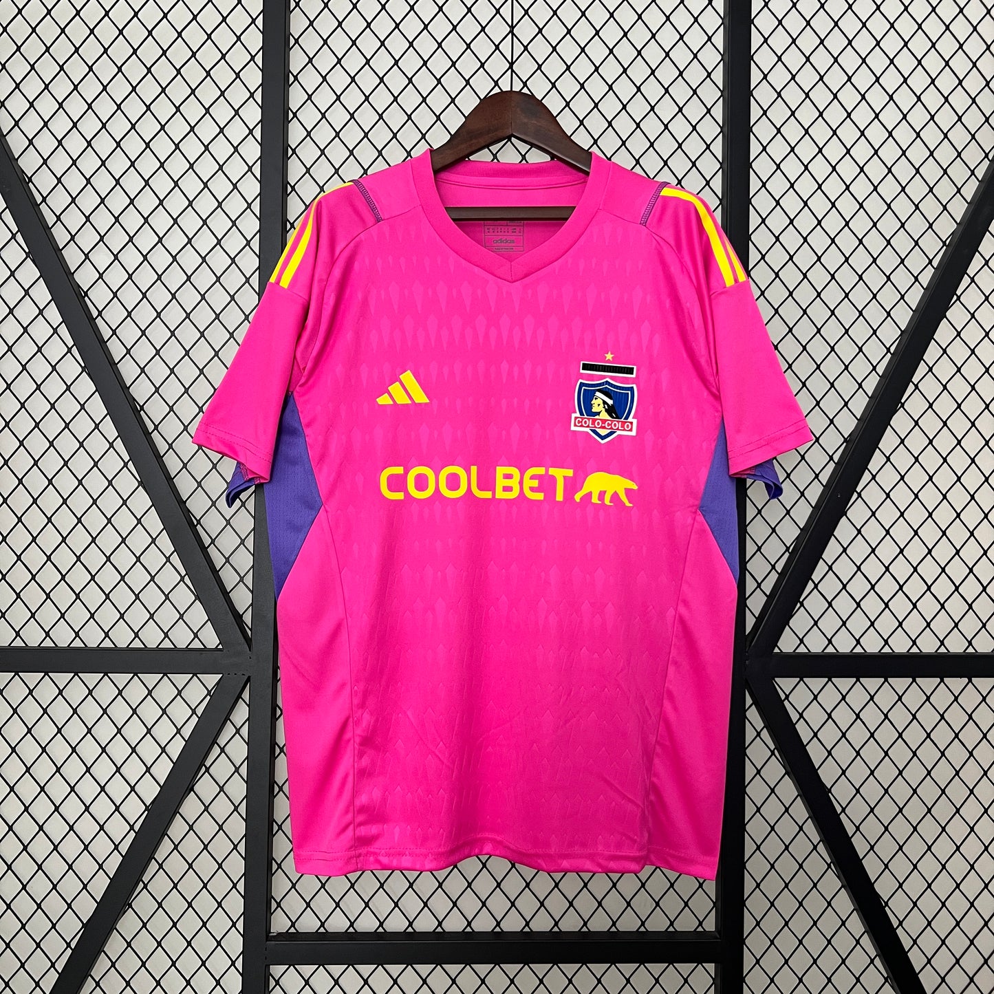 2024 colo colo Pink goalkeeper soccer jersey