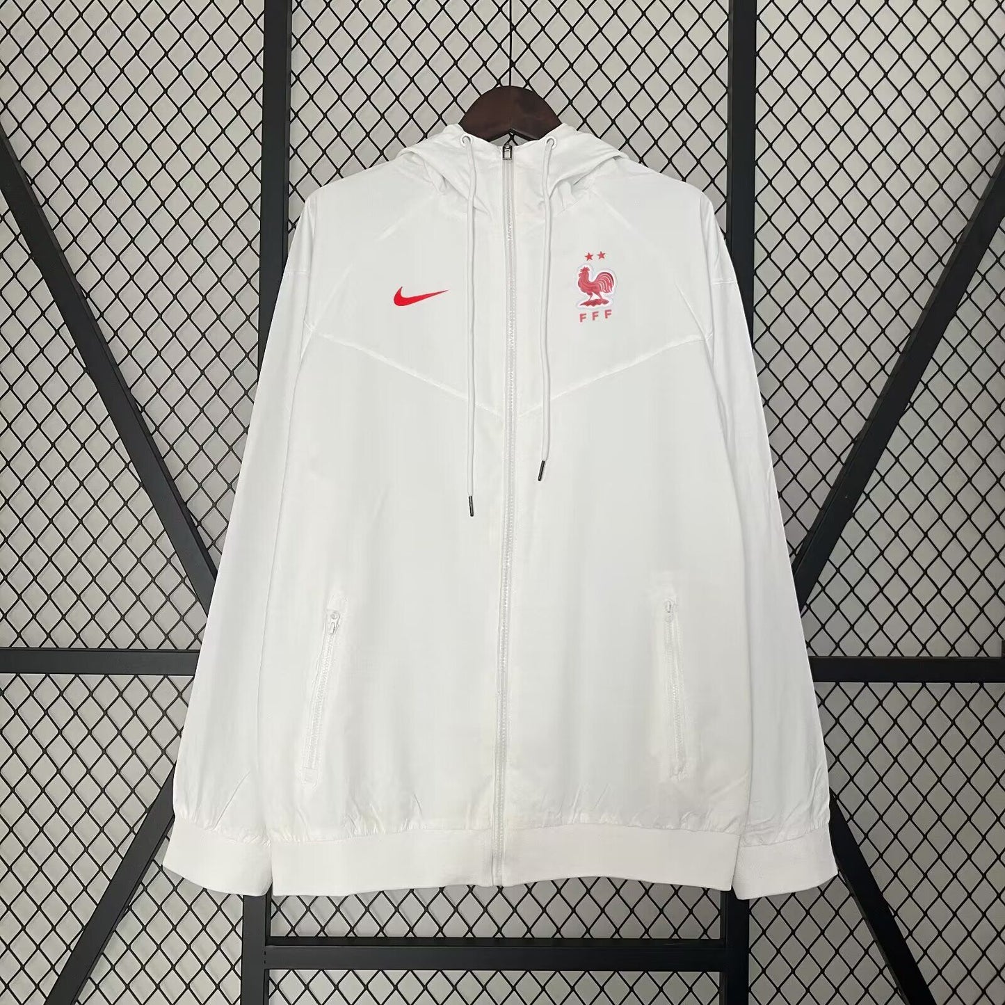 2024 France white windbreaker