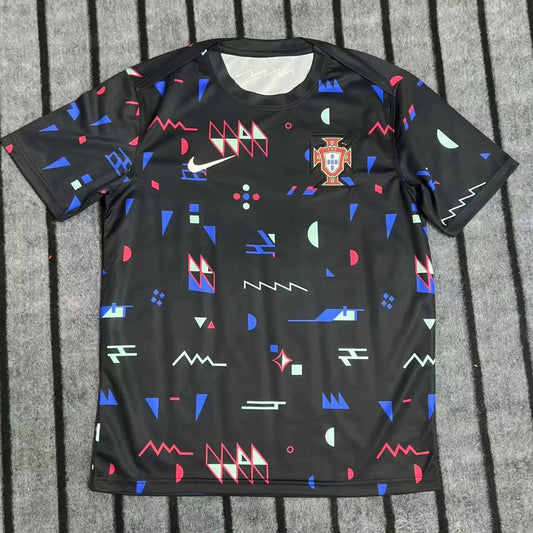 2024 Portugal black training jersey