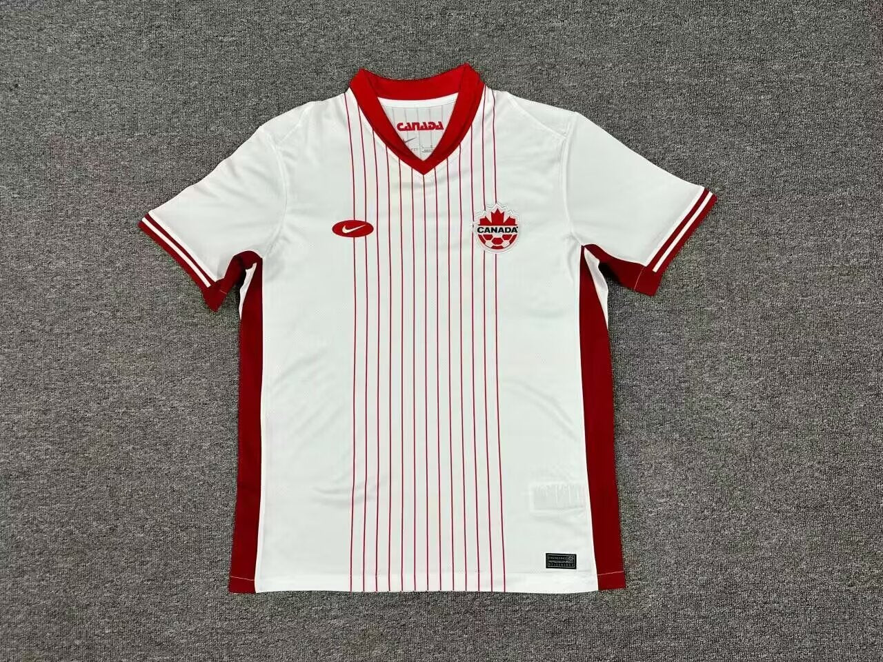 2024 Canada away white soccer jersey