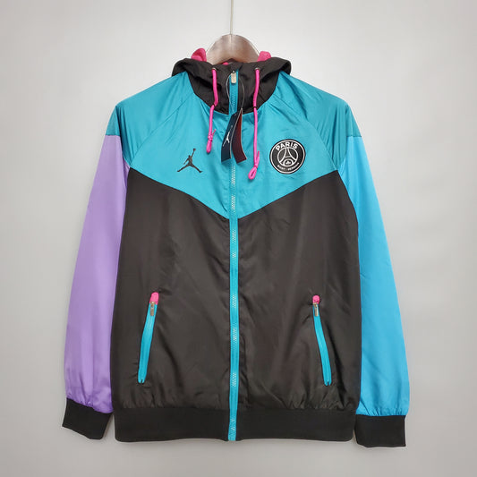 20/21 Windbreaker PSG Black Blue Purple