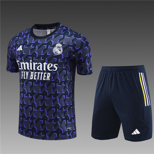 2324 Short Sleeve Real Madrid Royal Blue