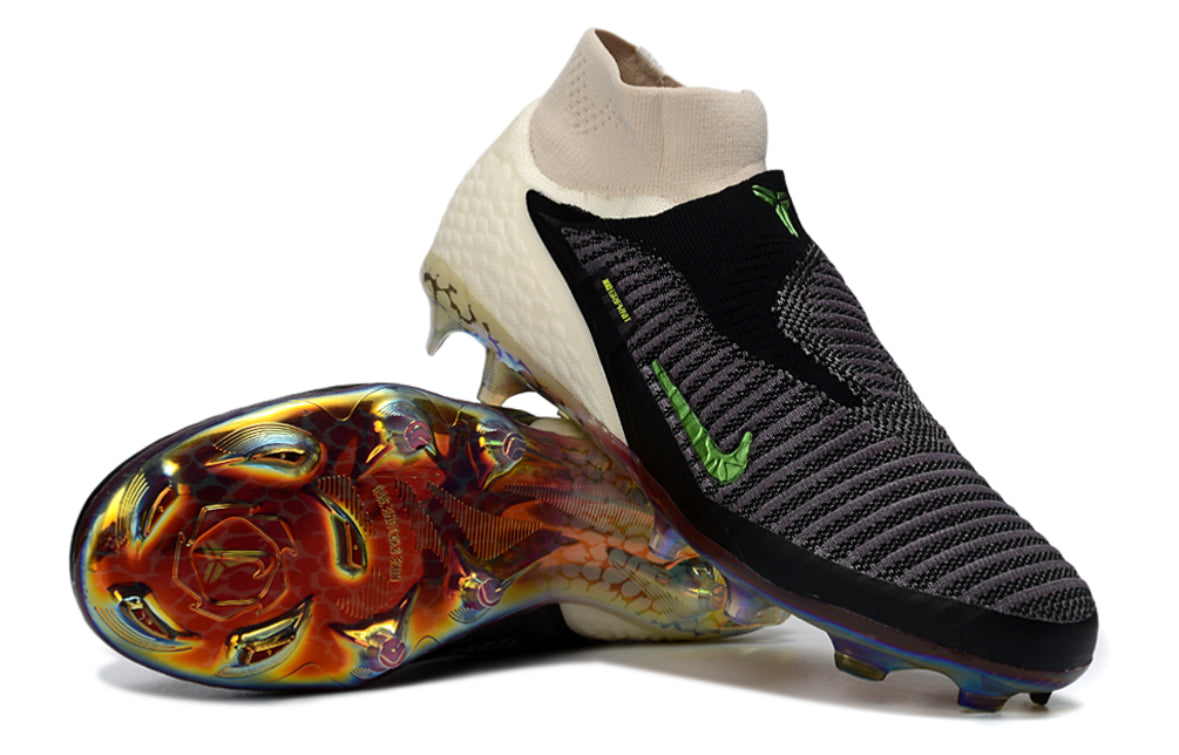 Nike High-Top Phantom GX III Double-Layer Waterproof Fish Silk Full Knit FG Soccer Shoes Nike Phantom GX III Elite FG