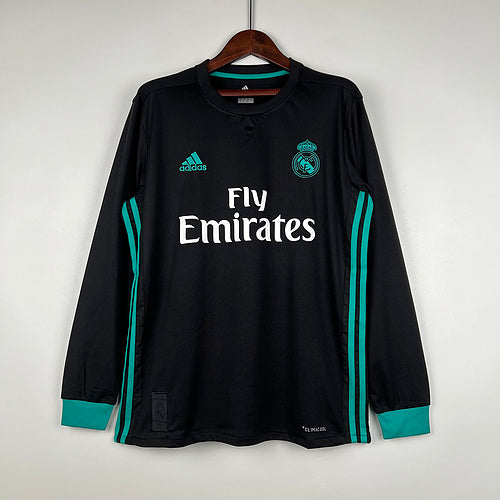 Retro Real Madrid 17/18 Away Long Sleeve