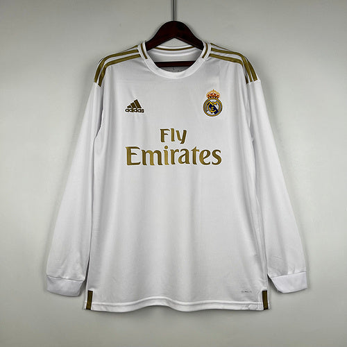 Retro Real Madrid 19/20 Long Sleeve Home