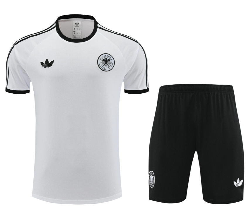 24-25 Germany white cotton training suit