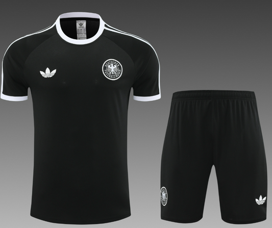 24-25 Germany black cotton training suit