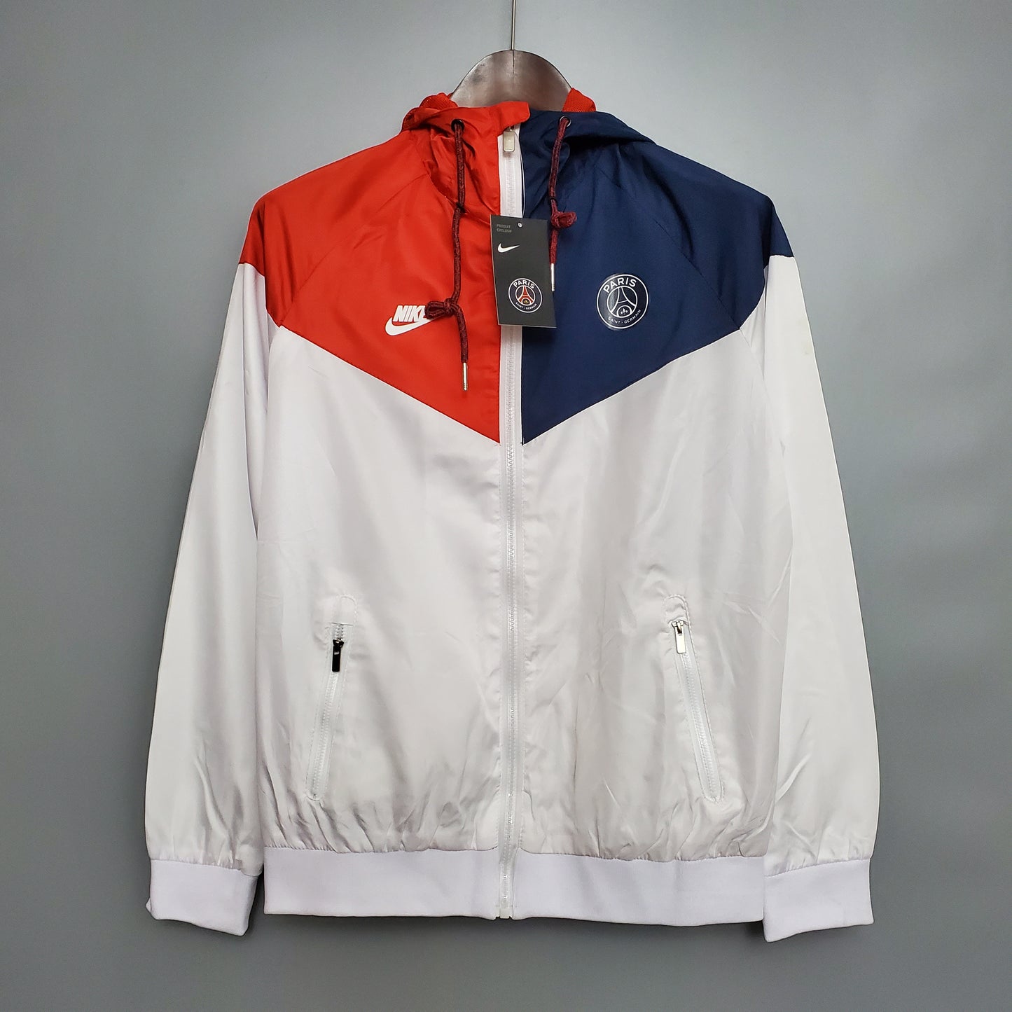 classic style Windbreaker PSG Black Red Blue