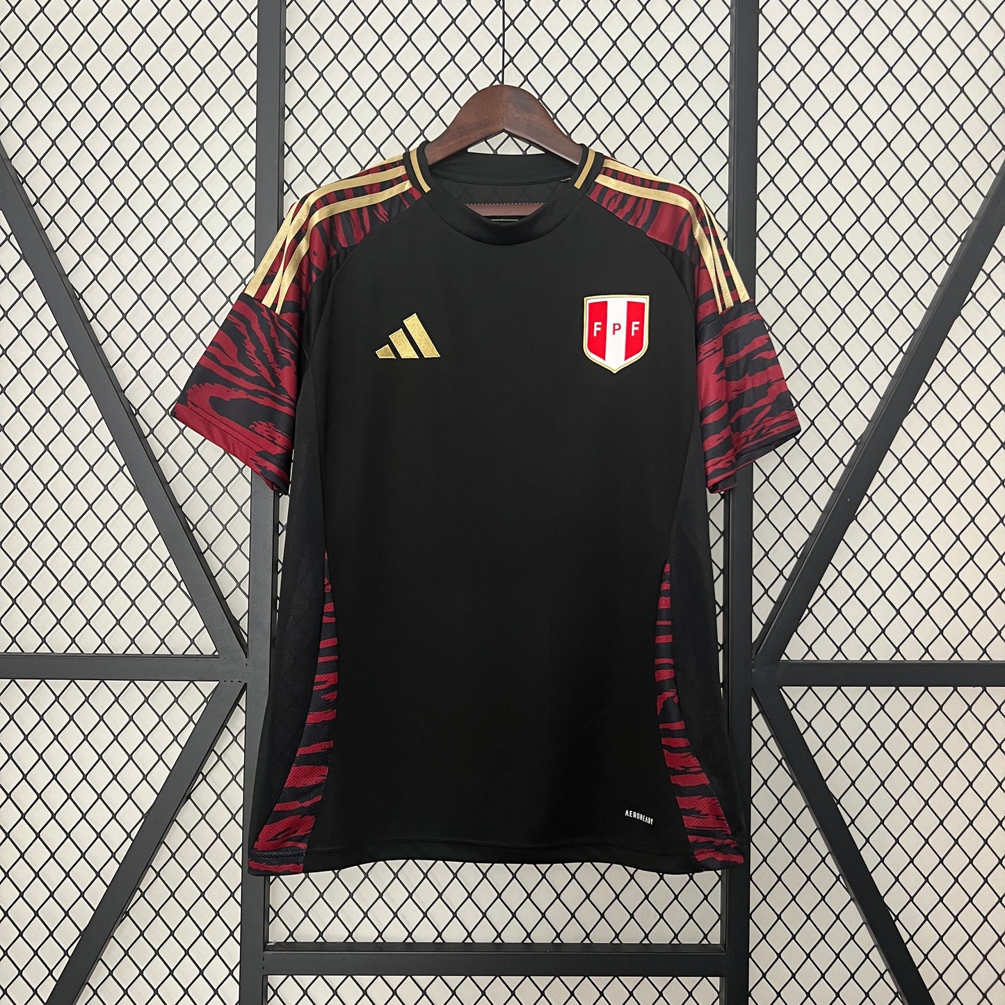 2024 Peru away black jersey