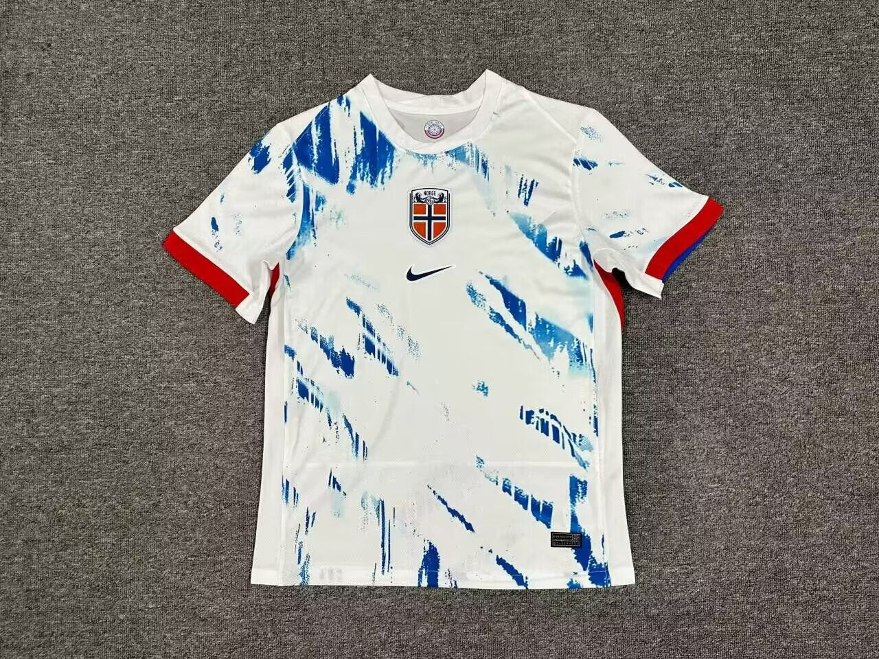 22024 Norway away soccer jersey