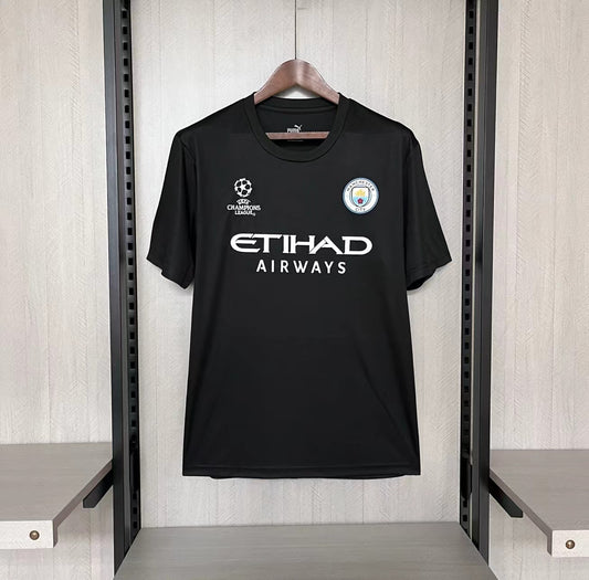 23-24 MCI black champion league jersey