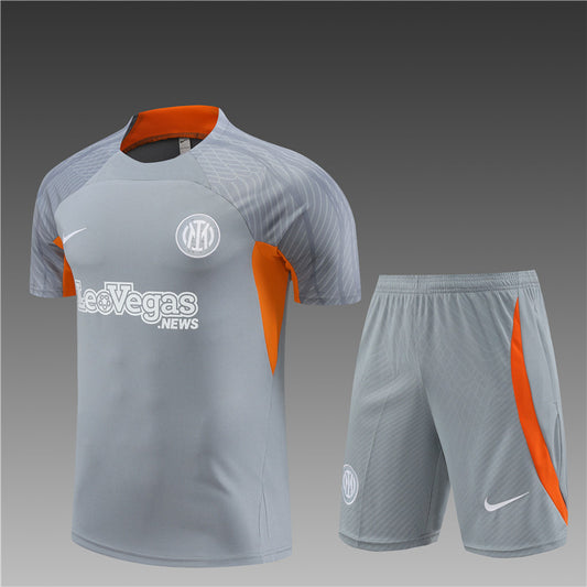 2324 short sleeve Inter gray with orange