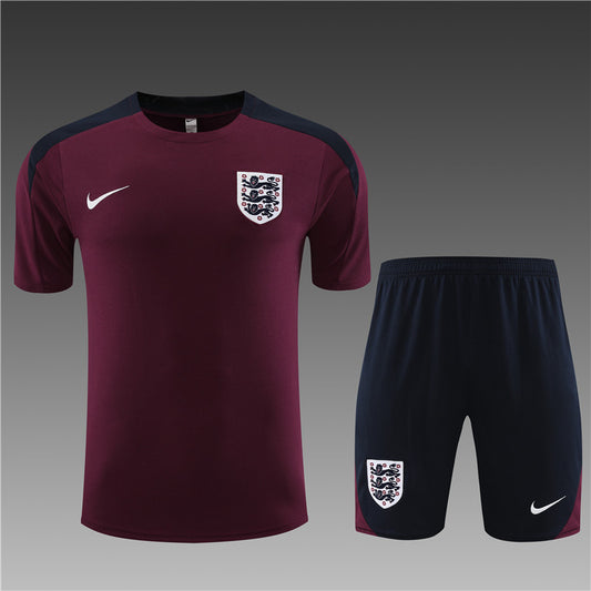 2425 short sleeve England maroon