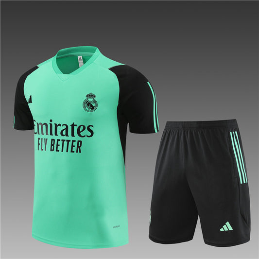 2324 Short Sleeve Real Madrid Green